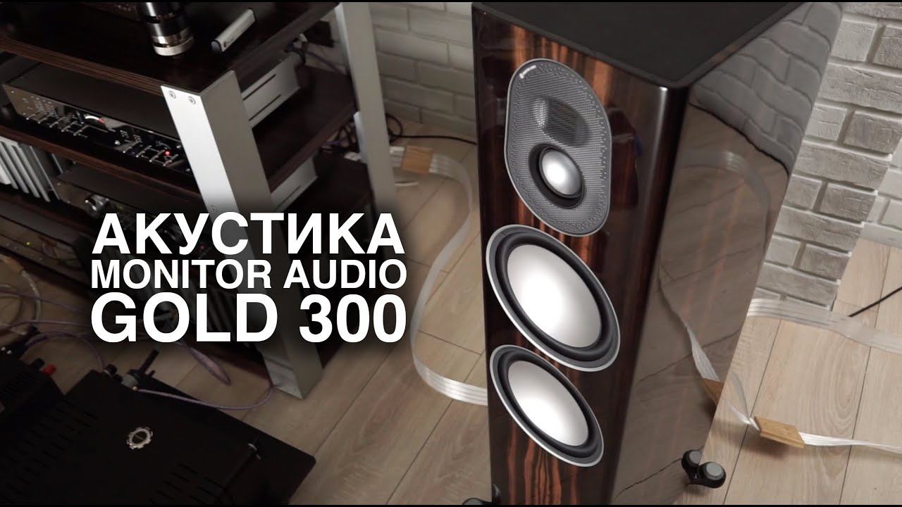 Акустика Monitor Audio Gold 300: твитер-гармошка, авиакерамика и место для котика