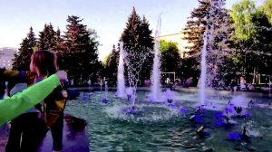 Челябинск первый день лета набережная, Кировка, фонтан, Алое поле, парк Пушкина.  01.06.2022г