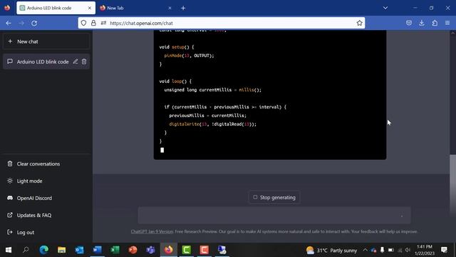 Arduino Programming Made Easy with Chat GPT