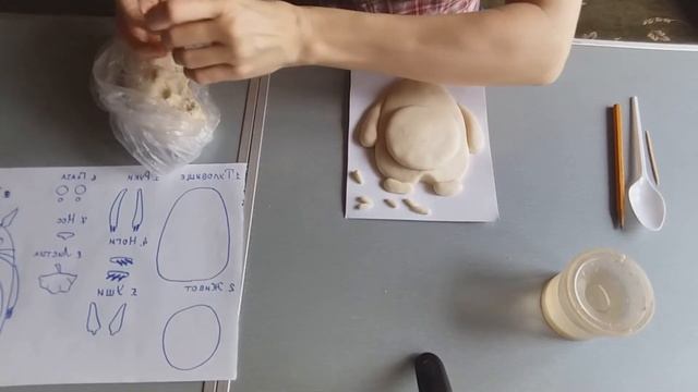 Лепим из теста "Тоторо" смотреть онлайн