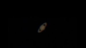 Saturn through an 8" Dobsonian