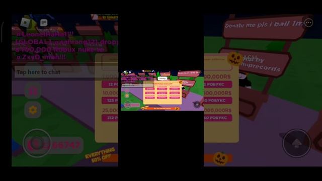 ?Доначу в игру и смотрю на реакции людей? #донат #roblox #рекомендации #роблокс смотреть онлайн