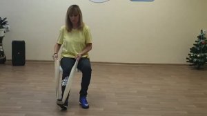 Комплекс упражнений с эспандером гимнастической резинкой.