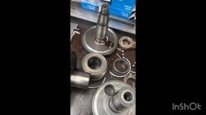 Ремонт снегохода Polaris Widetrak LX 500 (ремонт коленвала)