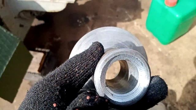 Укорачивание УАЗ моста. Новые фланцы на полуоси. смотреть онлайн