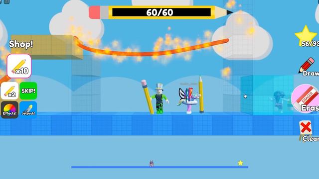 РИСУЙ, ЧТОБЫ ПРОЙТИ ОББИ! ОМГ ПАПА и ДОЧКИ САМИ рисуют ОББИ в РОБЛОКС! Speed Draw Doodle Obby смотреть онлайн