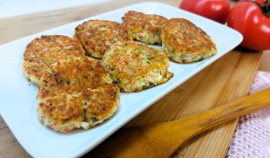 Котлеты из крабовых палочек.