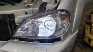 Восстановление фар Mercedes  W163 ML