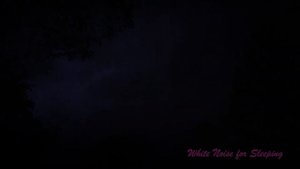 Звук дождя и грозы. Белый шум для сна. Rain sounds for sleeping 10 hours