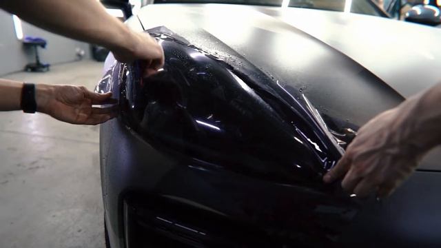 Новый Porsche Cayenne Turbo - оклейка кузова в дизайн ( камуфляж, хакки, военная раскраска). смотреть онлайн