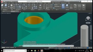 Bushed bearing 3D Malayalam video tutorial - CADD Lessons