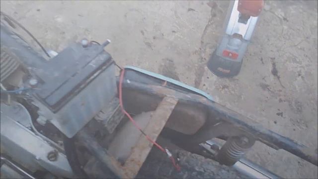 Запуск Иж Планета после долгого простоя на улице смотреть онлайн