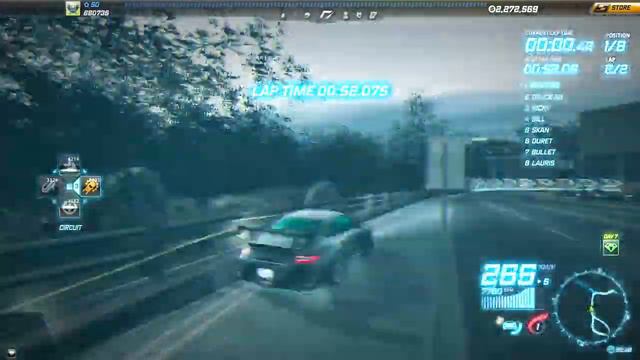 NFS World - University Way Porsche 911 GT3 RS 1:45.48 (old skill system) смотреть онлайн