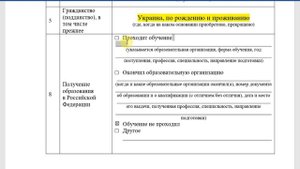 квота на рвп пример заполнения. Новый бланк