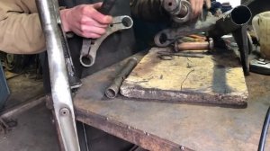 Самодельный Мотоцикл V-Twin. Вилка Спрингер Часть 1.