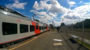 Станция Татьянино ласточка поездка в луга