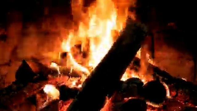 Cozy Relaxing Night With Crackling Fireplace 4K ?? Relaxing Smooth Jazz смотреть онлайн