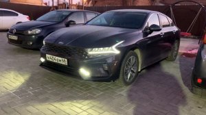 Моргают фары на автозапуске KIA K5