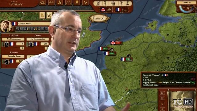 Napoleons Campaigns 2 Developer Interview [1080p] смотреть онлайн