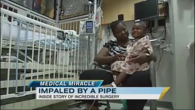 X-Ray: Man Impaled by Pipe in Head Survives смотреть онлайн