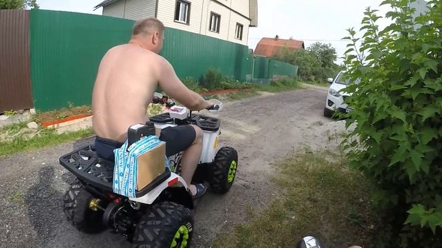 Доставка квадроцикла Motoland Wild 125. Все привезем, расскажем и покажем. смотреть онлайн