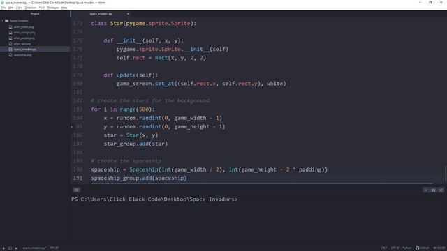 ASMR Programming - Coding Space Invaders in Python and Pygame смотреть онлайн