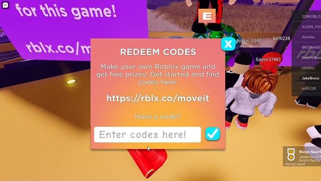 [ROBLOX] The codes for Island of Move смотреть онлайн