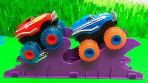 Машинки для детей - Играем машинками Trix Trux - Игрушки для мальчиков
