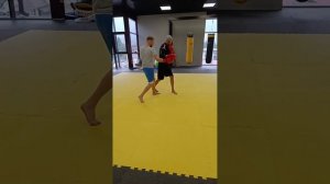 Ставим атаку от апперкота. Хитрая  защита от апперкота.