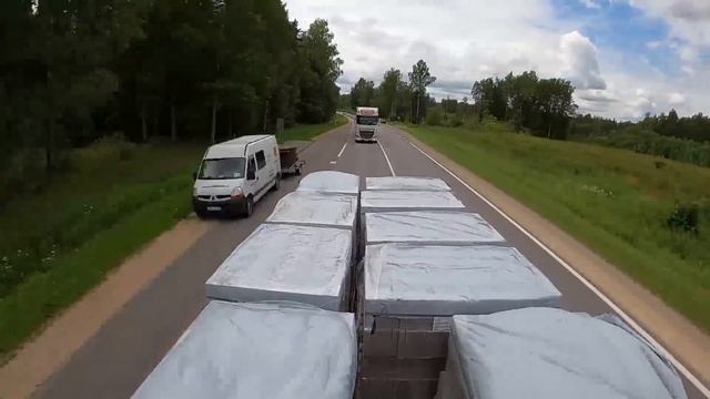 3 рейса в одном видео. Дрова, блоки, навоз смотреть онлайн