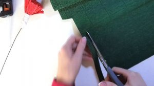 Гвоздика из гофрированной бумаги своими руками. Поделки из бумаги