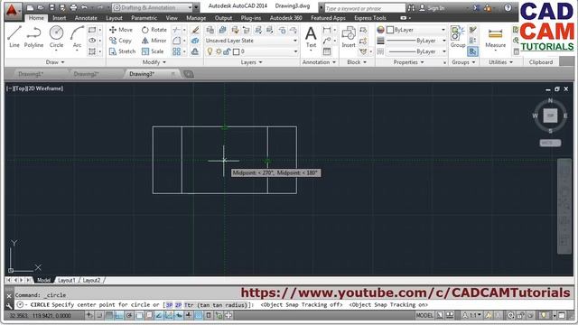 AutoCAD Training Exercises for Beginners - 2