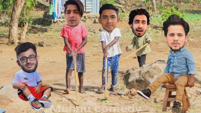 क्या कर दिया 🤔 carryminati || Zain Safi najim Ahmed Wasim Ahmad thara bhai Joginder || Munnu comedy смотреть онлайн