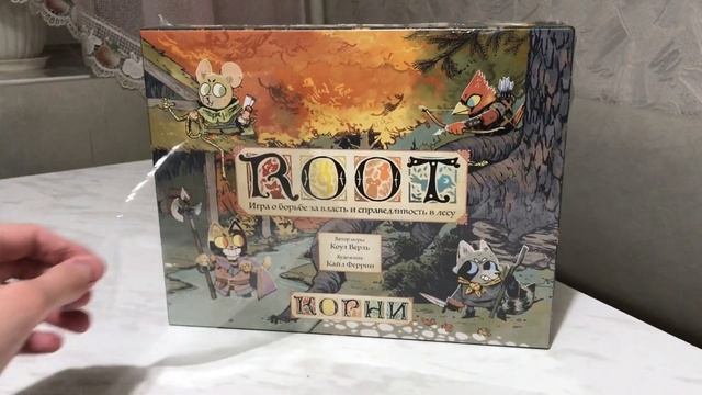 Настольная игра "Корни" (Root) от издательства Crowd Games
