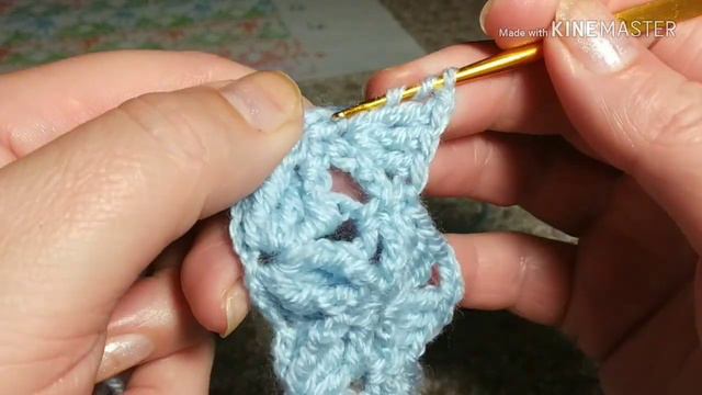 Урок 110. Цветочный узор крючком. смотреть онлайн