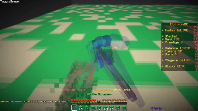 *INSANELY OVERPOWERED!* OUR GOD TIER PICKAXE IS ALMOST COMPLETE | Minecraft OP Prison | OblivionMC смотреть онлайн