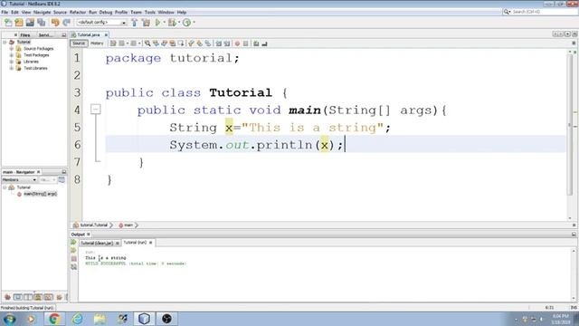 Beginning Java Tutorial: 11 String type смотреть онлайн