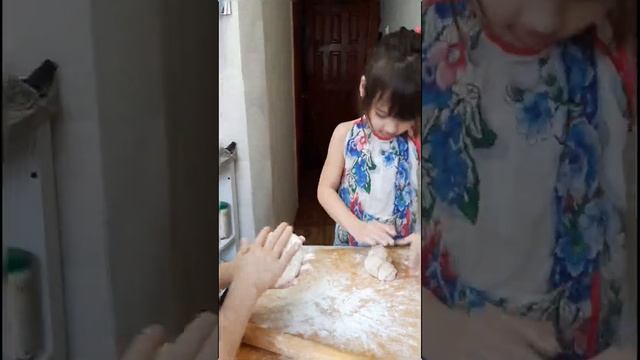 ГОТОВИМ ПЕЧЕНЬЕ БЫСТРО НЕЖНЫЕ ВКУСНЫЕ ТВОРОЖНЫЕ. ГОТОВЯТ ДЕТИ. ????