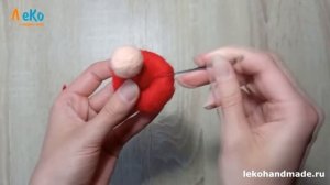 Сухое валяние/ Как свалять игрушку/ Фея праздничного дня/ Мастер-класс