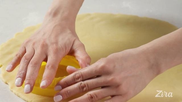 Песочные корзинки с ягодной начинкой