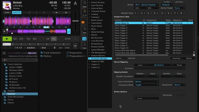 Traktor Pro 3 – Freeze Mode Mapping (Slicer) смотреть онлайн