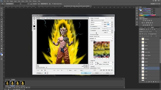 How to Save / Export Photoshop File to GIF File | QUALITY VS. FILE SIZE Explained смотреть онлайн