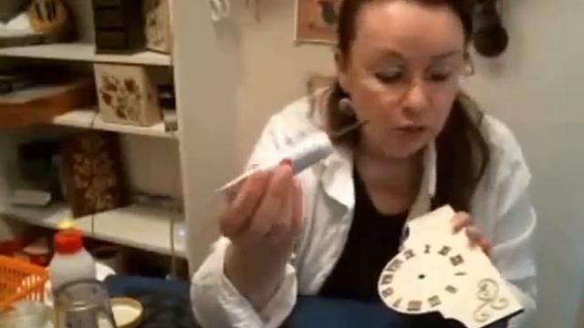 Вероника Кисель Стиль в декупаже Шебби Шик смотреть онлайн