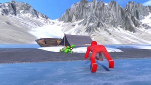 Super Power NPC Fights the Smart AI! (with Active Ragdoll Physics)