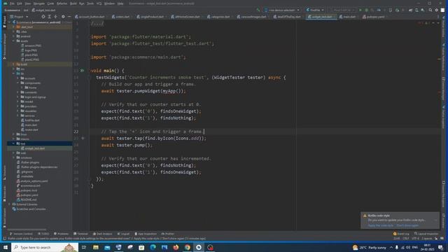 The Function 'myApp' Isn't Defined In Widget_test.dart SOLVED In Flutter