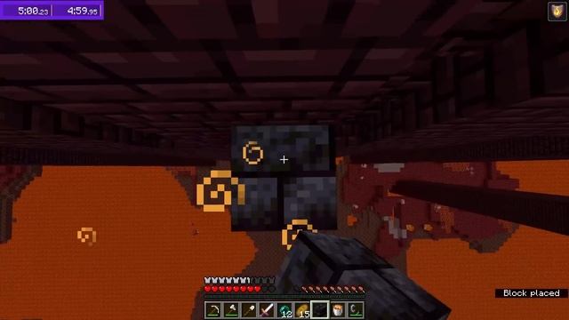 This Subscriber Minecraft Speedrun Seed had 4 BLACKSMITHS смотреть онлайн