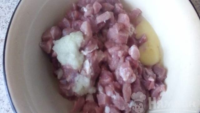 Рубленные котлеты из говядины и свинины