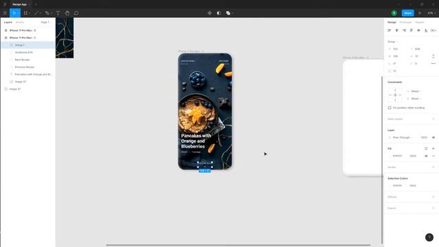 Recipes | App Design | Figma | Speed Art смотреть онлайн
