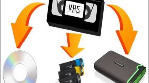 Оцифровка видеокассет в Италии на диски и флешки  VHS to USB