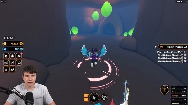 How To FIND ALL 4 HIDDEN TREASURE CHEST LOCATIONS In Roblox Anime Champions Simulator! смотреть онлайн